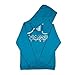 Studboy Girls Hoodie Large Blue
