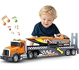 SpringFlower 3 4 5 6 Boy Toys, Extra Large Truck Toy with Sounds & Lights, 21