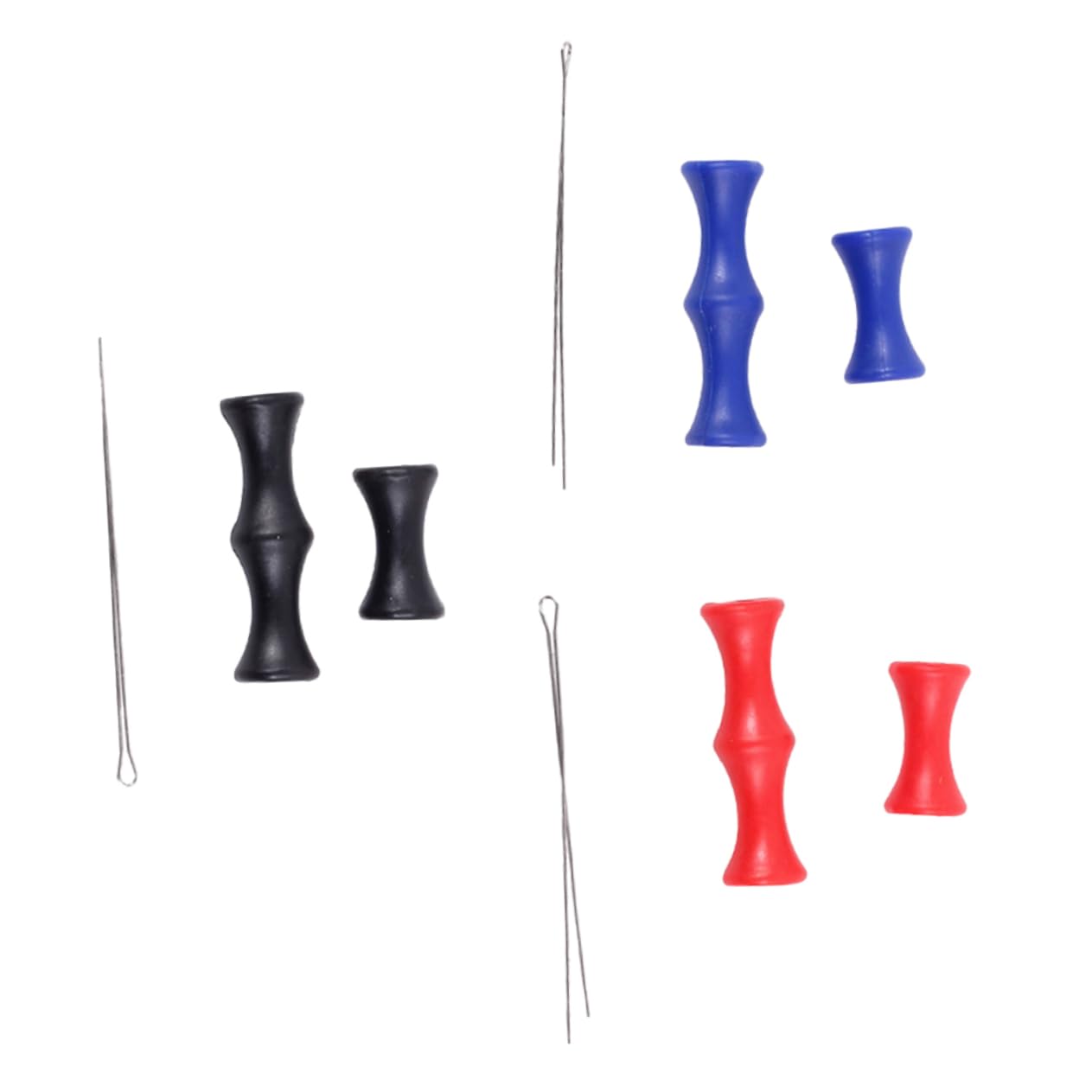 GALPADA 3 Pack Archery Finger Guard Silicone Bowstring Protector Soft Durable for Archery Bowstring Tabs Hunting Accessories Random Color