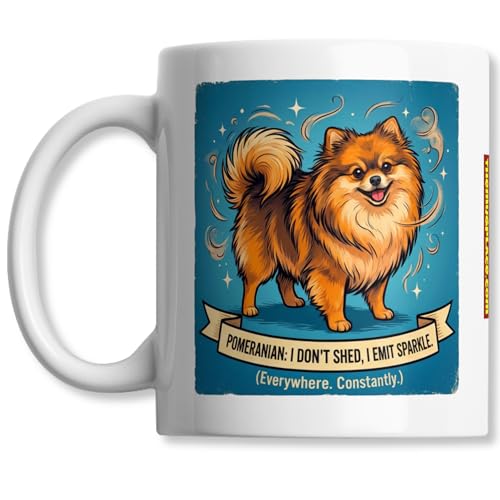 �`�[�L�[&�u���C�g�S�[���f���N���[���|�����j�A���M�t�g�}�O-POMERANIAN.I DON'T SHED, I EMIT SPARKLE (Everywhere. Constantly.) - �V�ѐS�̂���C�܂���ȃz�[��&�O���[�~���O�R�[�q�[�J�b�v -