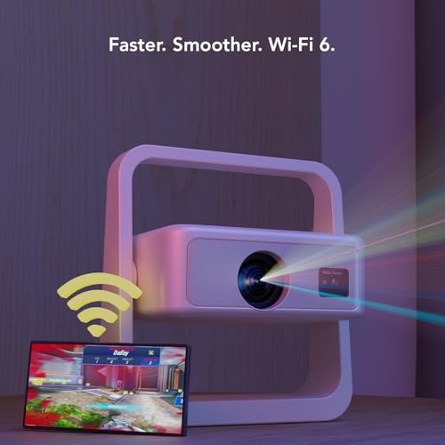 Image of Wzatco Yuva Infinity, Google TV Official, Native 1080P Projector, 1200 ANSI Ultra Bright, Fully Automatic,Sealed Optical Engine, Smart Theater for Room, Portable 300 inch Cinema