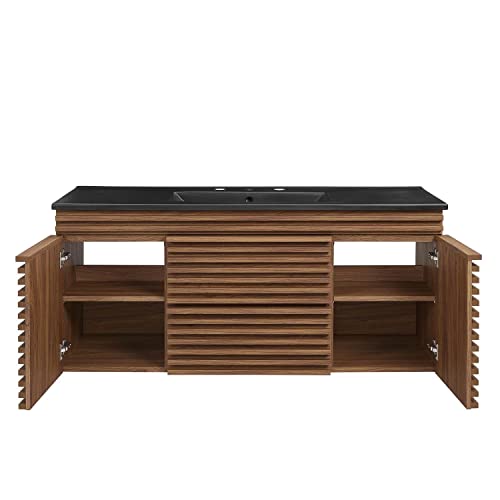 Render 48" Wall-Mount Bathroom Vanity #TOP4