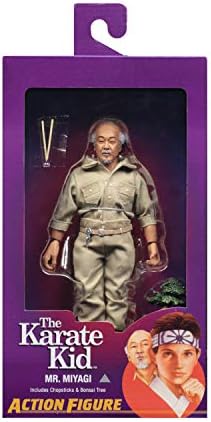NECA The Karate Kid - Mr. Miyagi - 8" Clothed Action Figures