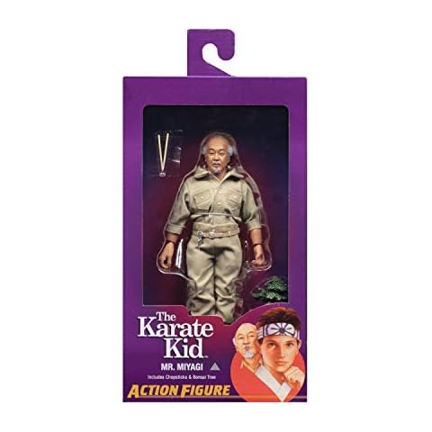NECA Karate Kid Mr. Miyagi 8" Action Figure Cover