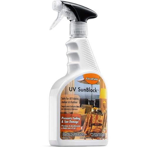 ForceField® UV Sunblock Fabric Fade Protector Prevent UV Ray Damage - 22oz