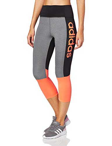 adidas D2m Lo HR 34 Ti Mallas, Mujer, Negro/Semcor, XS