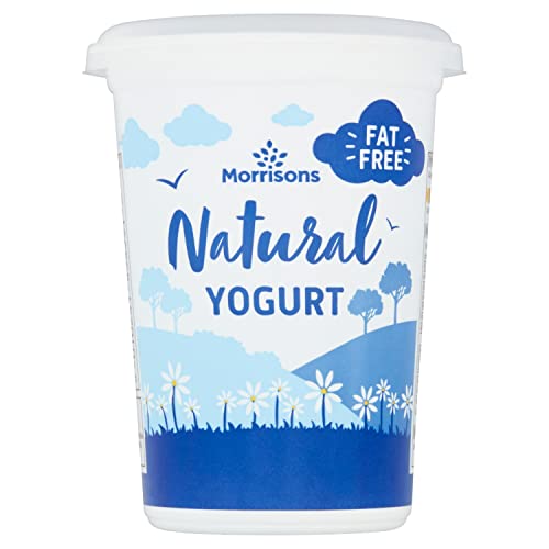 Morrisons Fat Free Natural Yogurt 500g