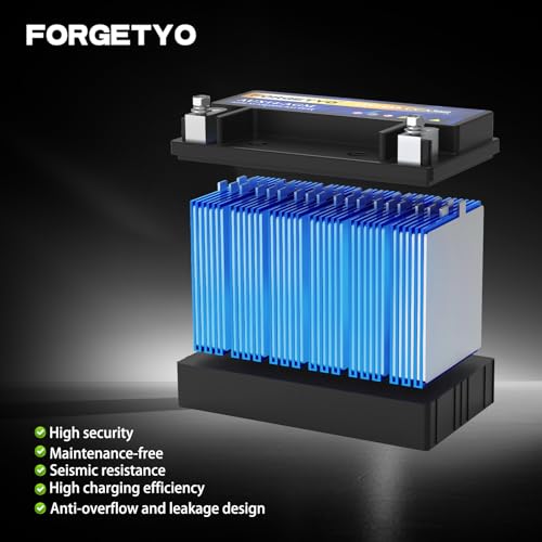 Image of AUX14 Auxiliary Battery, 12V 14 AH AGM Battery, 360 CCA Rechargeable AGM Maintenance Free 38 Months Warranty