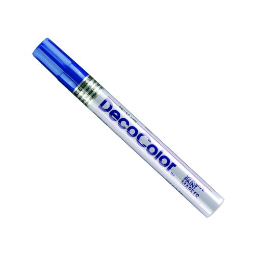 Uchida 300-C-3 Marvy Deco Color Broad Point Paint Marker, Blue