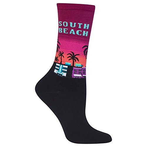 Image of Hot Sox Women's Novelty Geometric Pattern Crew