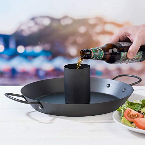 Foto von Jamie Oliver Profi Hähnchenbräter BBQ Chicken Bräter Hähnchengriller Spülmaschinen geeignet, Schwarz, 552608