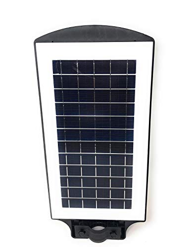Lampadaire LED 60W solaire avec capteur de crépuscule et télécommande | Pack de 4 - 4
