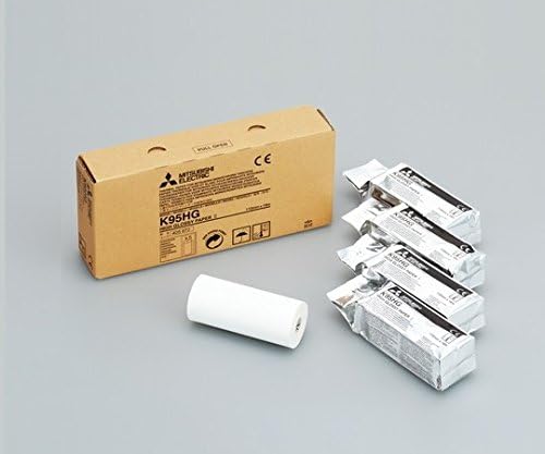 Printer Paper for Mitsubishi Electric Printers, Thermal Roll Paper, 4.3 inches (110 mm) x 70.9 ft (18 m), K95HG