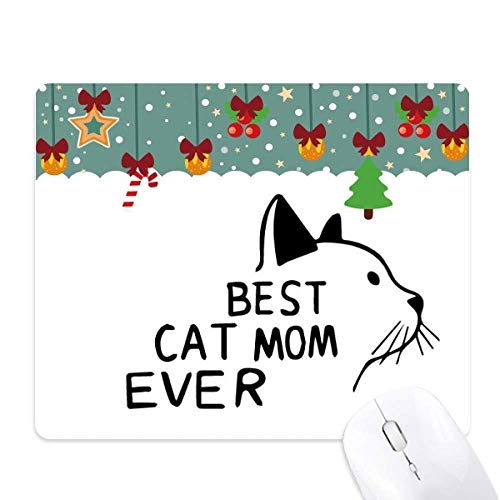 Alfombrilla de ratón «Best Cat Mom Ever» para llenar de alegría tu escritorio.