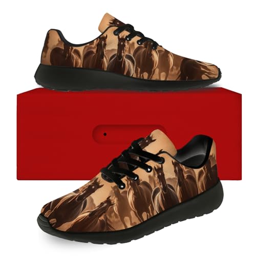 Women's Men's Horse Shoes Running Shoes Fashion Sneakers Gifts for Mom Dad2
