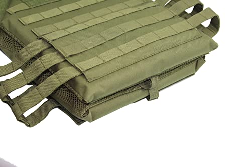 LOBOLOKO Dummy SAPI Platten/Einlagen Kunststoff Set 2 Stück Hartplastik für Westen und Plattenträger Carrier Platten