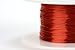 TEMCo 28 AWG Copper Magnet Wire - 4 oz 497 ft 155°C Magnetic Coil Red
