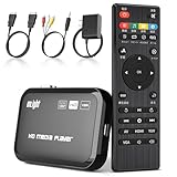 InLightメディアプレーヤー 4K 最大3840*2160p 30fps解像度 HDMI・AVコンポジット接続 MP4・FLV・MOV対応 USBメモリ・SDカード対応 写真や動画をテレビで再生