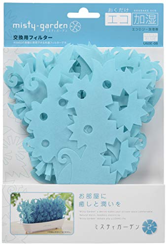 ミクニ 加湿器 ミスティガーデン2nd 交換フィルター ブルーBL 0か月~ U60E-08
