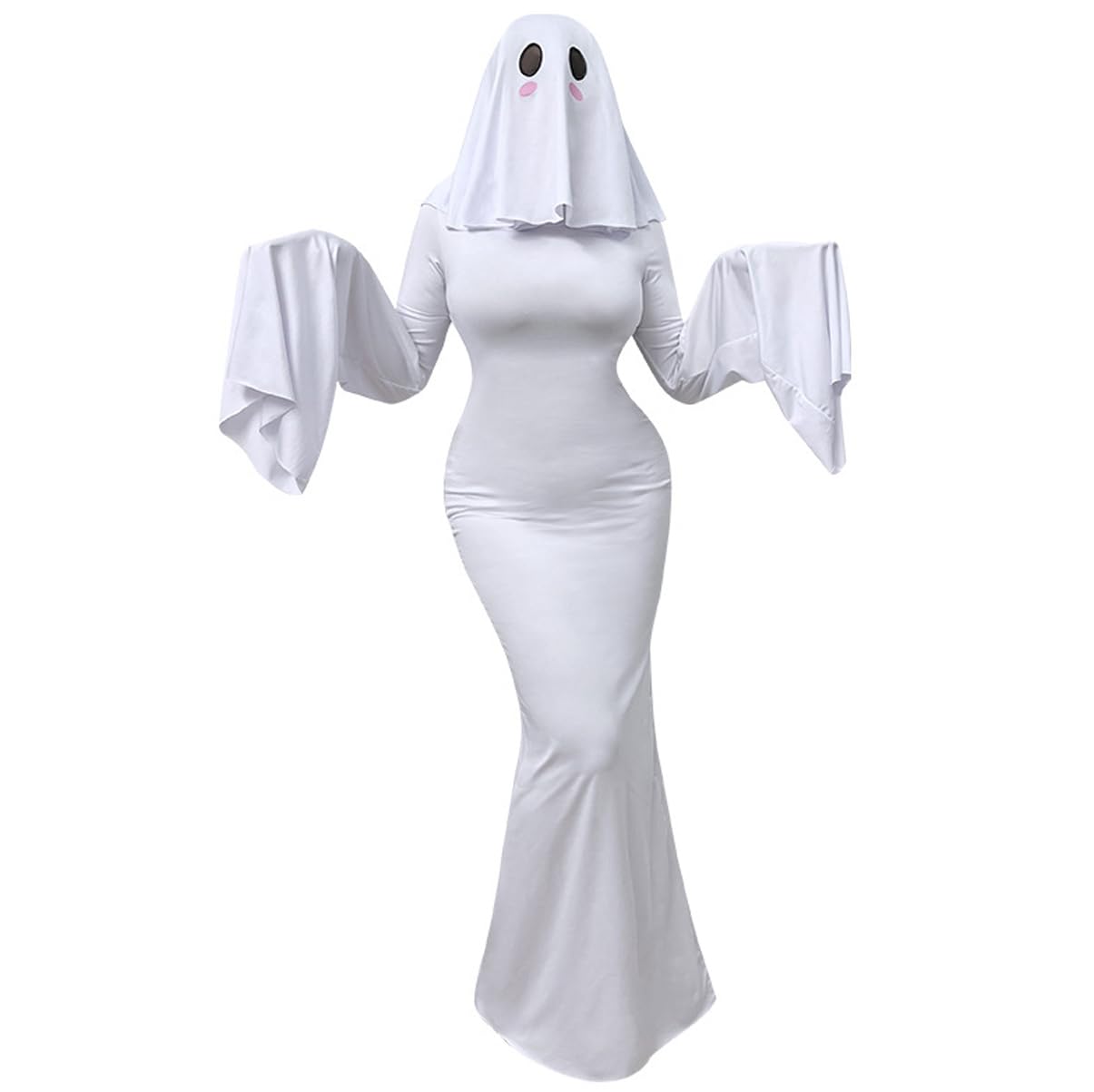 Horror Ghost Bride Cosplay Halloween Dress Karnawał Tematyczny Kostium Występ Sceniczny