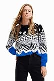Desigual Desigual Jers_Colorado 2000 Black Sudadera, Negro, S para Mujer