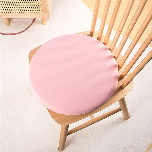 FANSU Coussin de Chaise Ronde, Coussin de Siège Mousse à Mémoire de Forme Galette de Chaise Rond Coussins de Chaises Lavable Coussins de Tabouret pour...