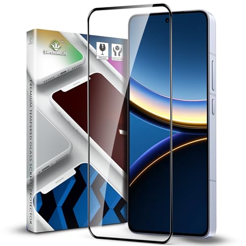Image of Supershieldz NeoGuard HD+ Tempered Glass Screen Protector Guard for Poco X8 Pro Max /Poco F7, 9H Hardness | Case-Friendly | Easy Installation Kit