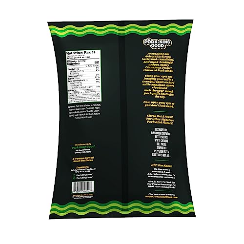 Pork King Good 4 Bag Variety Pack Of Sweet & Salty Dessert Flavored Pork Rinds thumb #2