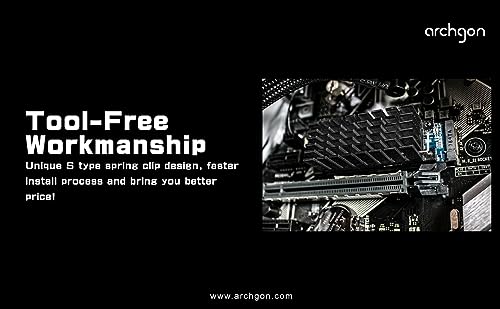 M.2 SSD Kühler Archgon HS-0130 Kühlkörper für PCIe 2280