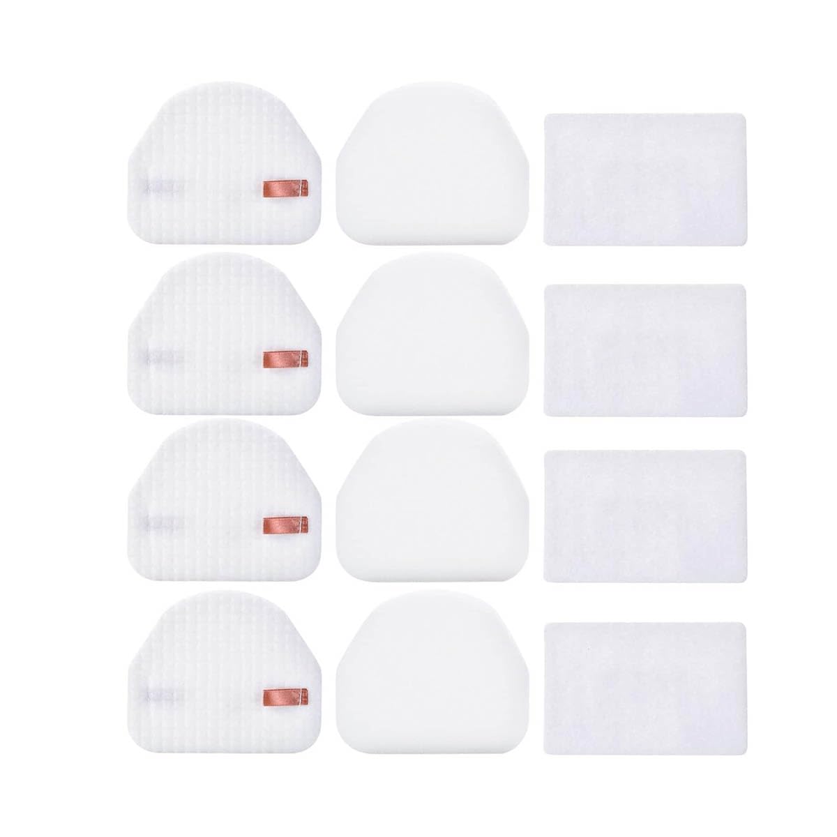 Replacement Filter Kit Compatible with Shark Vacuum XFF450 Rotator PowerLight Professional NV450 NV480 Bagless Upright Compatible (4 felt & 4 foam)