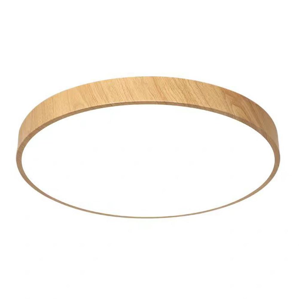 Lampada Da Camera Da Letto Semplice Con Venature Del Legno Lampada