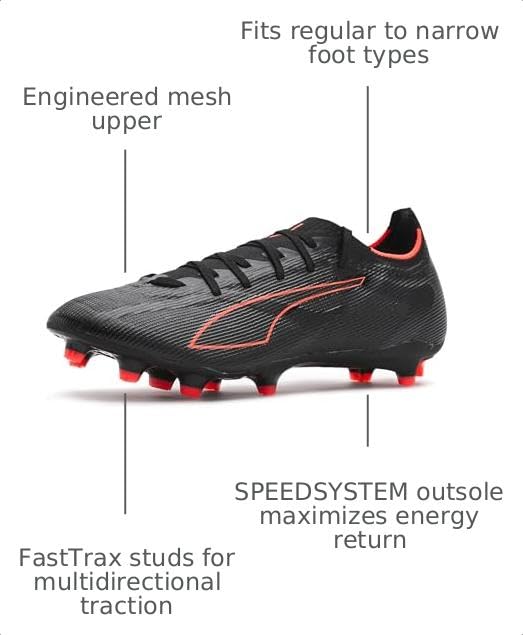 Image of PUMA Mens Ultra 6 Match Firm GroundArtificial Ground Soccer Cleats