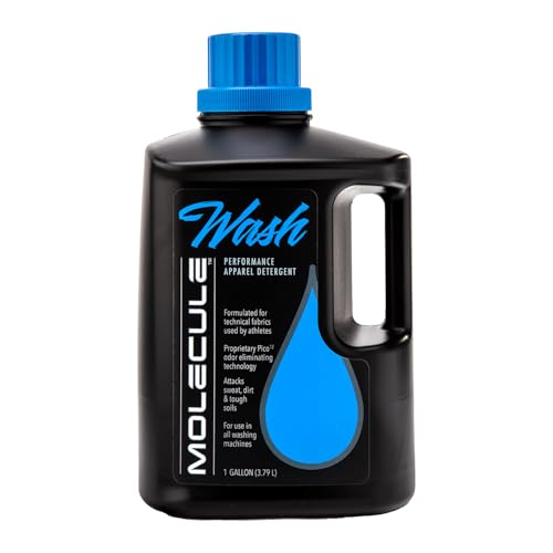 Molecule Wash Performance Apparel Detergent | Concentrated Liquid Laundry Soap for Technical Fabrics...