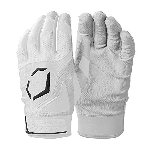 Evoshield Srz-1™ Youth Batting Gloves - White, Youth Large #TOP26