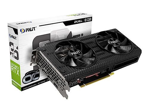Scheda grafica RTX 3060 Ti Dual OC 8G GDDR6 Ray-Tracing, 4864 Core, GPU 1410 MHz, Boost 1695 MHz, 3 DisplayPort, HDMI - Scheda video - Immagine 2