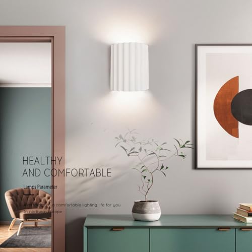 Lámpara de pared LED G9 blanca de 100-240V para sala de estar 4