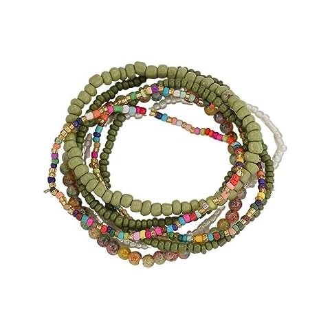 Pingyongchang Boho Bead Bracelets Set Cover