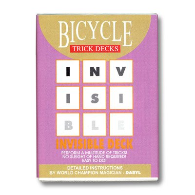 Murphy's Manufacturing Invisible Deck Bicycle (Blue) - Trick