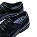 Man's Dress Shoes Oxford Shoes Formal Dress Shoes for Men Business Derby Comfortable Shoes Black Size 11.5
