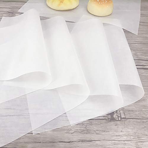 TQ 500 Pezzi Oleata Carta, 30 X 40 Cm Fogli Cucina Cottura Abbinamento Dolci Forno di Cottura Oleata Carta,20×30cm