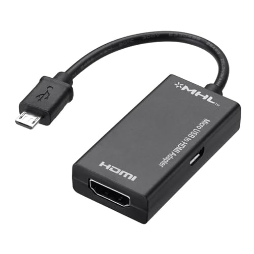 NATEFEMIN Micro USB to HDMI/HD/TV/AV/TV Converter Cable 1080P Phone MHL Adapter US