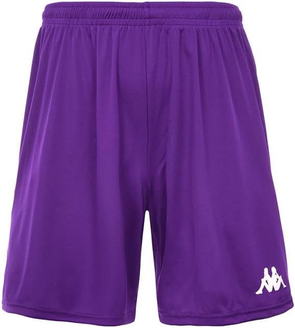 KAPPA Men's Football Straight Fit Blue Extra Large Polyester Shorts