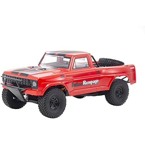Kyosho Outlaw Rampage Pro, 1/10 2WD Electric Truck, Red, Readyset 34363T1