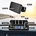 Tire Pressure Monitoring System Wireless Solar Power and USB Charger Monitor on Windowshield, Colorful LCD Display, TPMS with 4 Sensors & 5 Alarm Modes Compatible for Car RV SUV