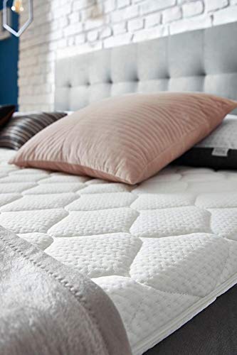 WELCON-Rockstar-Limited-Edition-II-Boxspringbett-180x200-cm-hellgrau-oder-dunkelgrau-Haertegrad-H2-medium-oder-H3-hart-mit-Tonnentaschenfederkernen-inkl-Topper-hellgrau-H2