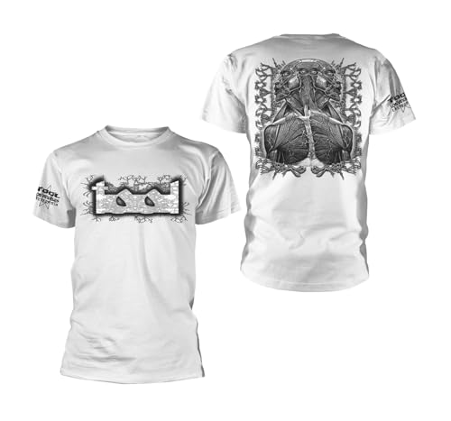 Tool Men's Double Image T-Shirt White | Officially Licensed Merchandise