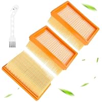3 Stück Staubsauger Filter Set, Zubehör für WD4/WD5/WD6/MV4/MV5/MV6 Flachfaltenfilter, Staubsauger Ersatzteile mit 1 Kleinen Bürste