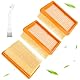 3 Stück Staubsauger Filter Set, Zubehör für WD4/WD5/WD6/MV4/MV5/MV6 Flachfaltenfilter, Staubsauger Ersatzteile mit 1 Kleinen Bürste