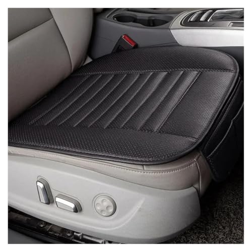 Coussinets chaise couverture siège auto housse cuir voiture noire