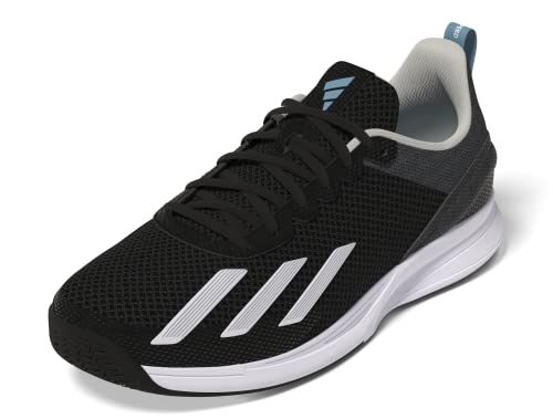 adidas Courtflash Speed Tennisschuh für Herren, Schwarz/Weiß/Schwarz, 41 EU – Ansicht 1